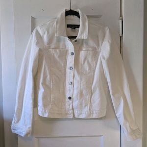 Calvin Klein White Denim Jacket